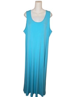 Susan Graver | Dresses | Susan Graver Petite Printed Liquid Knit Sleeveless Maxi Dress Cooper Blue | Poshmark Susan Graver | Dresses | Susan Graver Petite Printed Liquid Knit Sleeveless Maxi Dress Cooper Blue | Poshmark